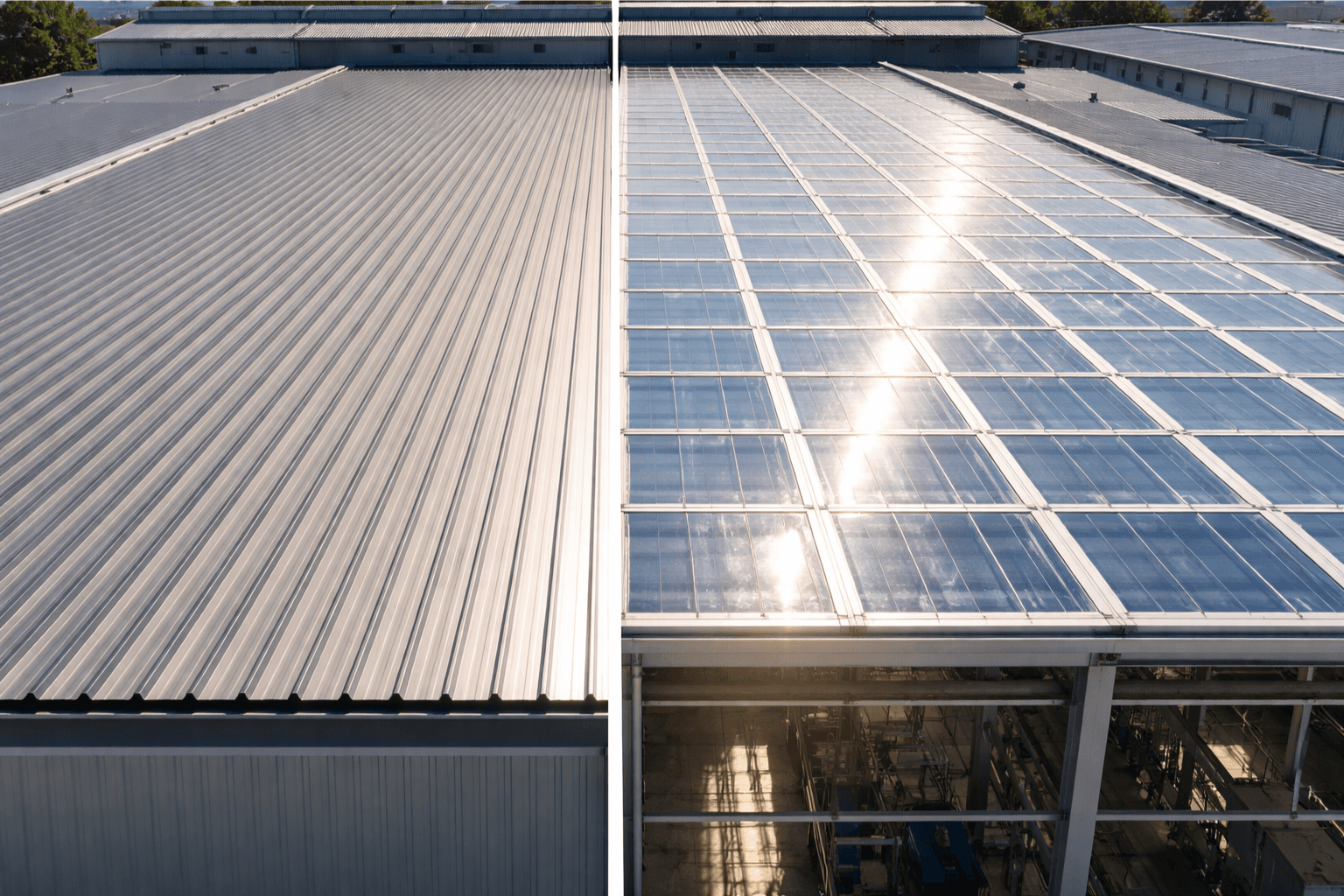 Metal vs Polycarbonate Roofing