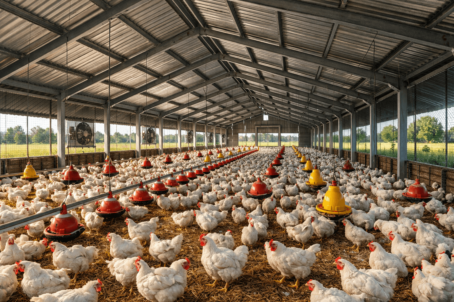 Roofing Sheets for Poultry Farms