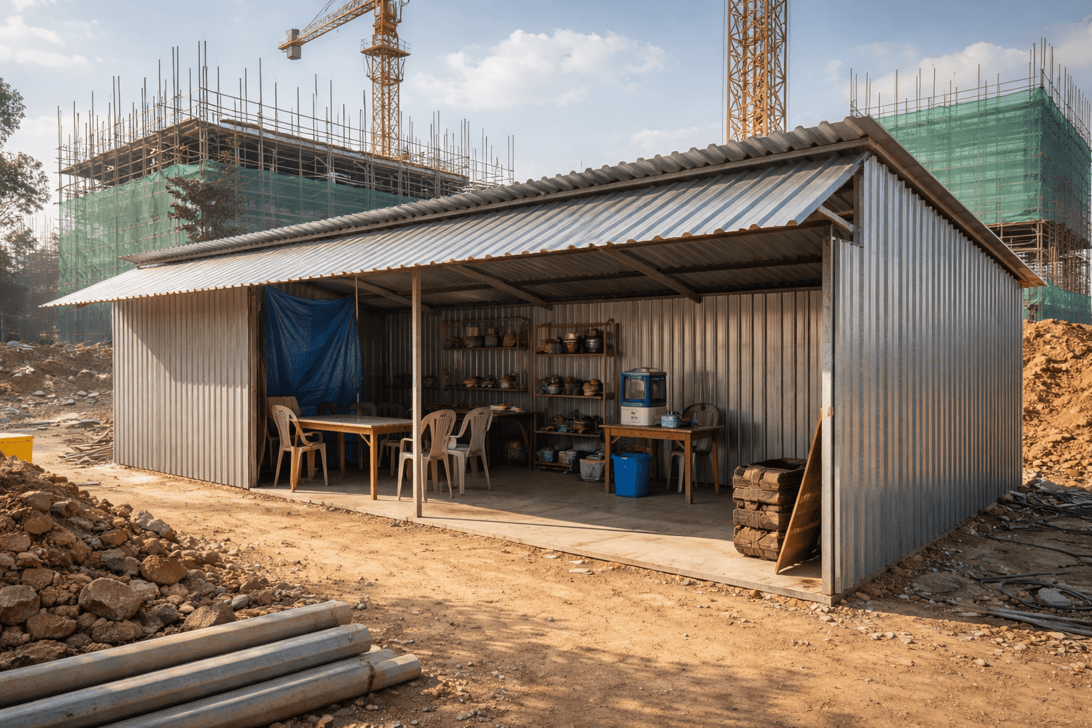 Roofing Sheets for Temporary Shelters