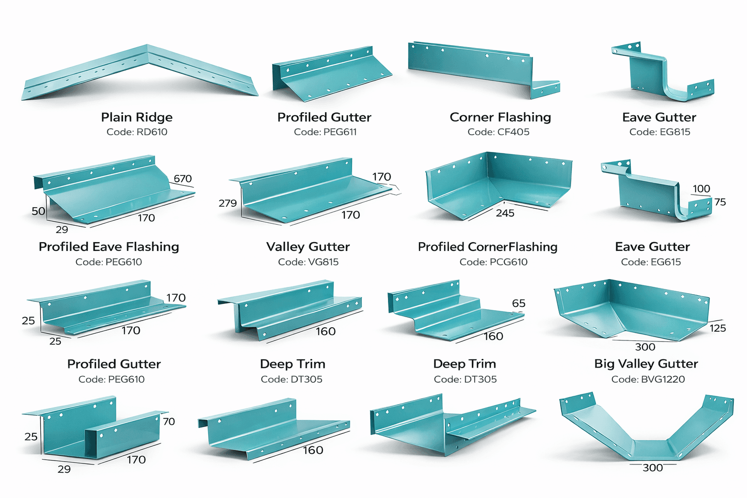 Colour Coated Accessories