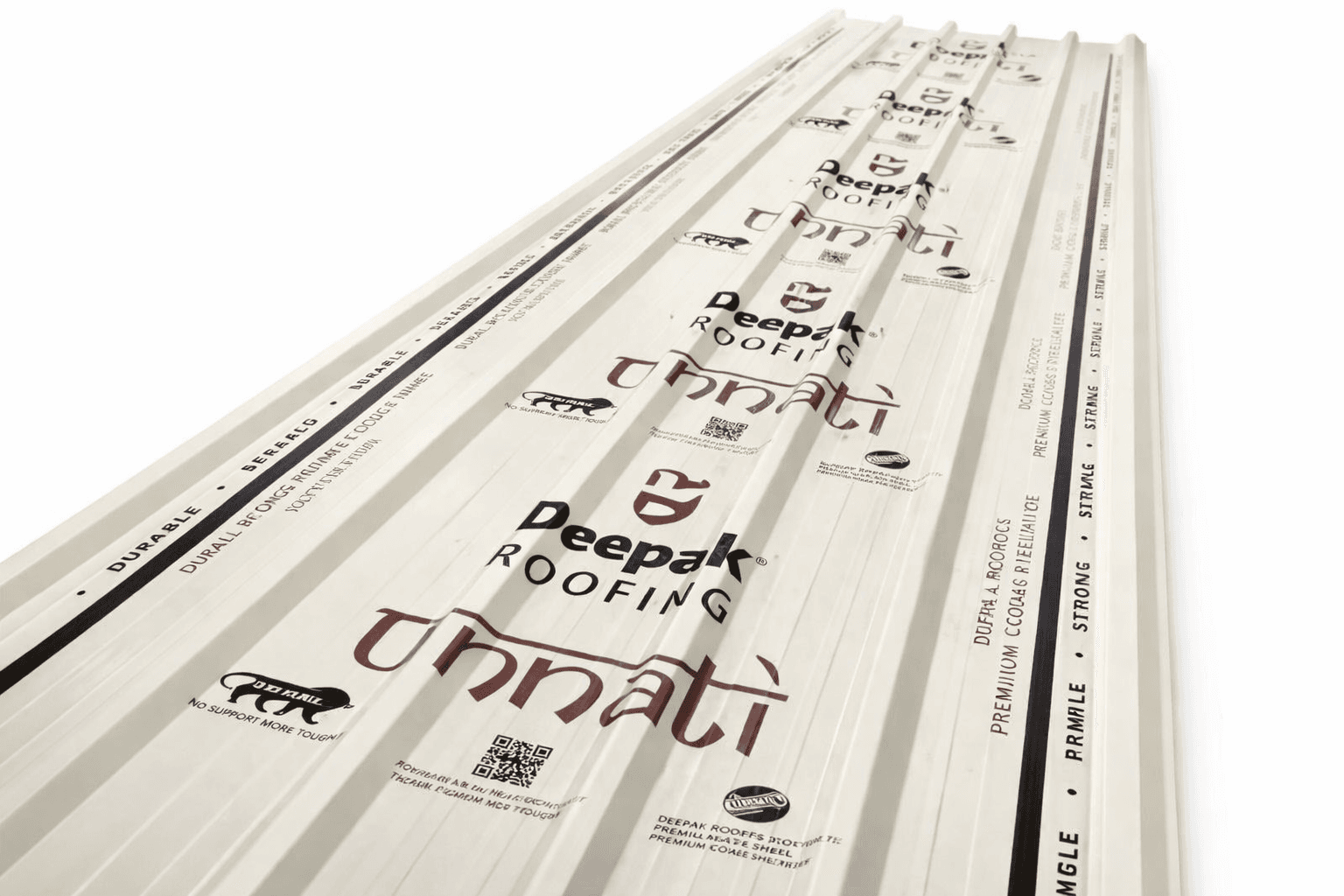 Colour coated profile sheets